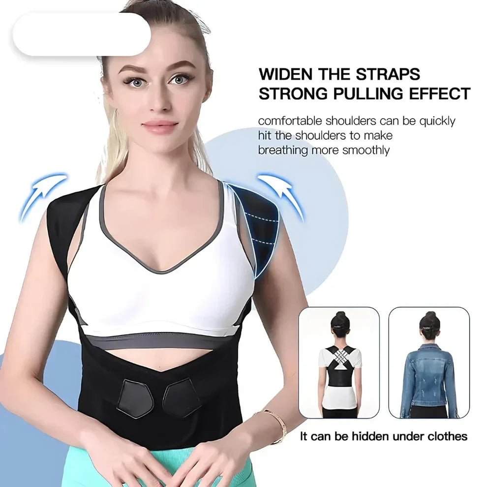 BackAlign™ ProAlign Unisex Posture Corrector Belt — Just ₹699